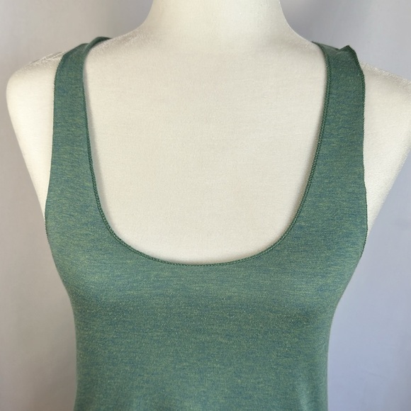 American Apparel Green Racerback Tank Top Size Medium - Picture 2 of 9